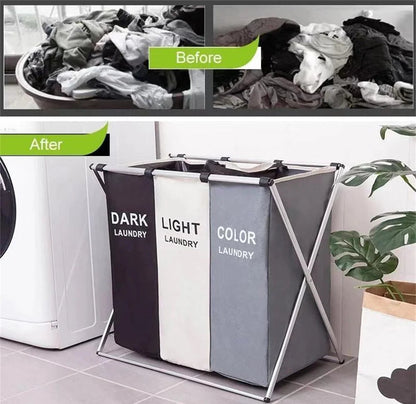 Dark, Light, Colors Foldable Laundry Baskets