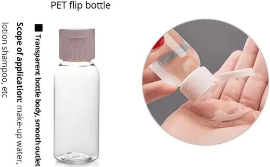 Ensemble de 11 flacons/tubes avec sac de rangement