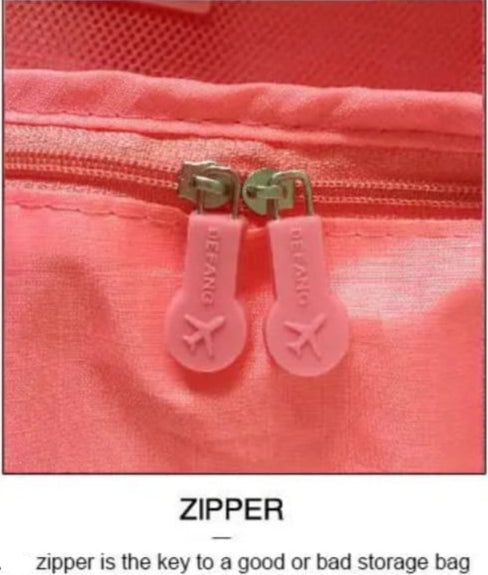 Waterproof Colorful Packing Organizers With Zipper(6Pcs)