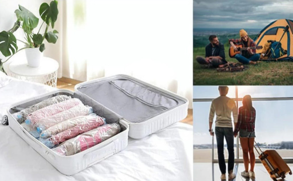 أكياس تخزين مضغوطة بتفريغ الهواء